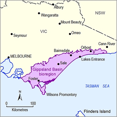 Thumbnail of the Gippsland bioregion